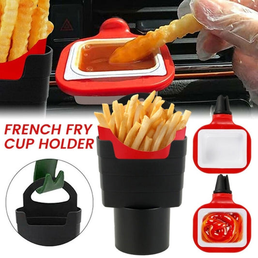 2pcs Portable Car Sauce Holders