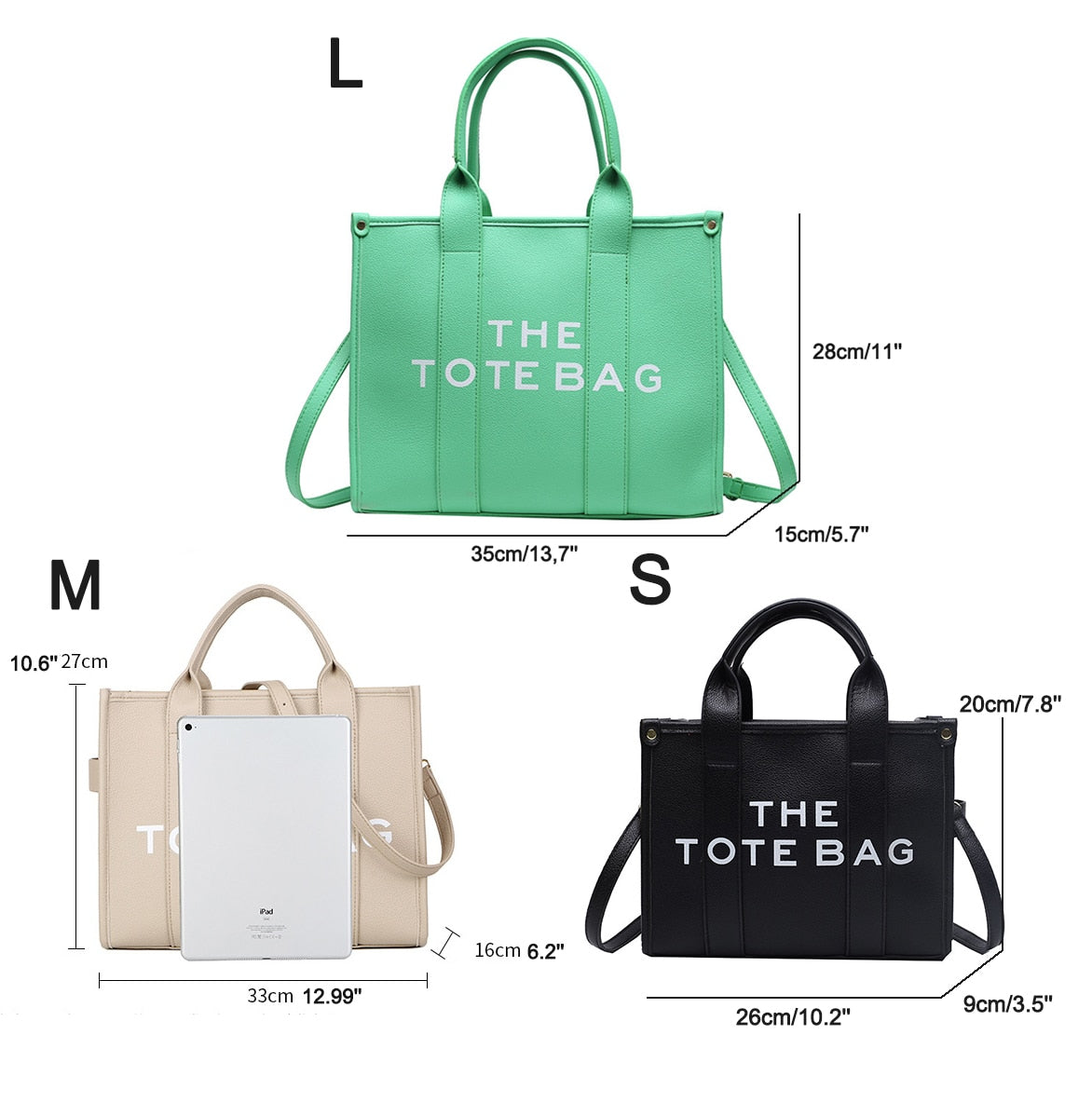 Luxury Designer Crossbody Tote Bag